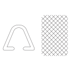 B2162 - Anchor Kit Steel Eye and Wire Mesh