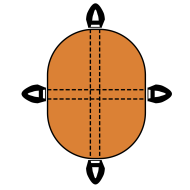 Model B1830C
Type C Barrier Float