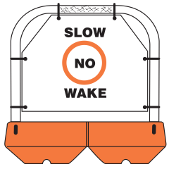 Model B4872FS Floating Sign